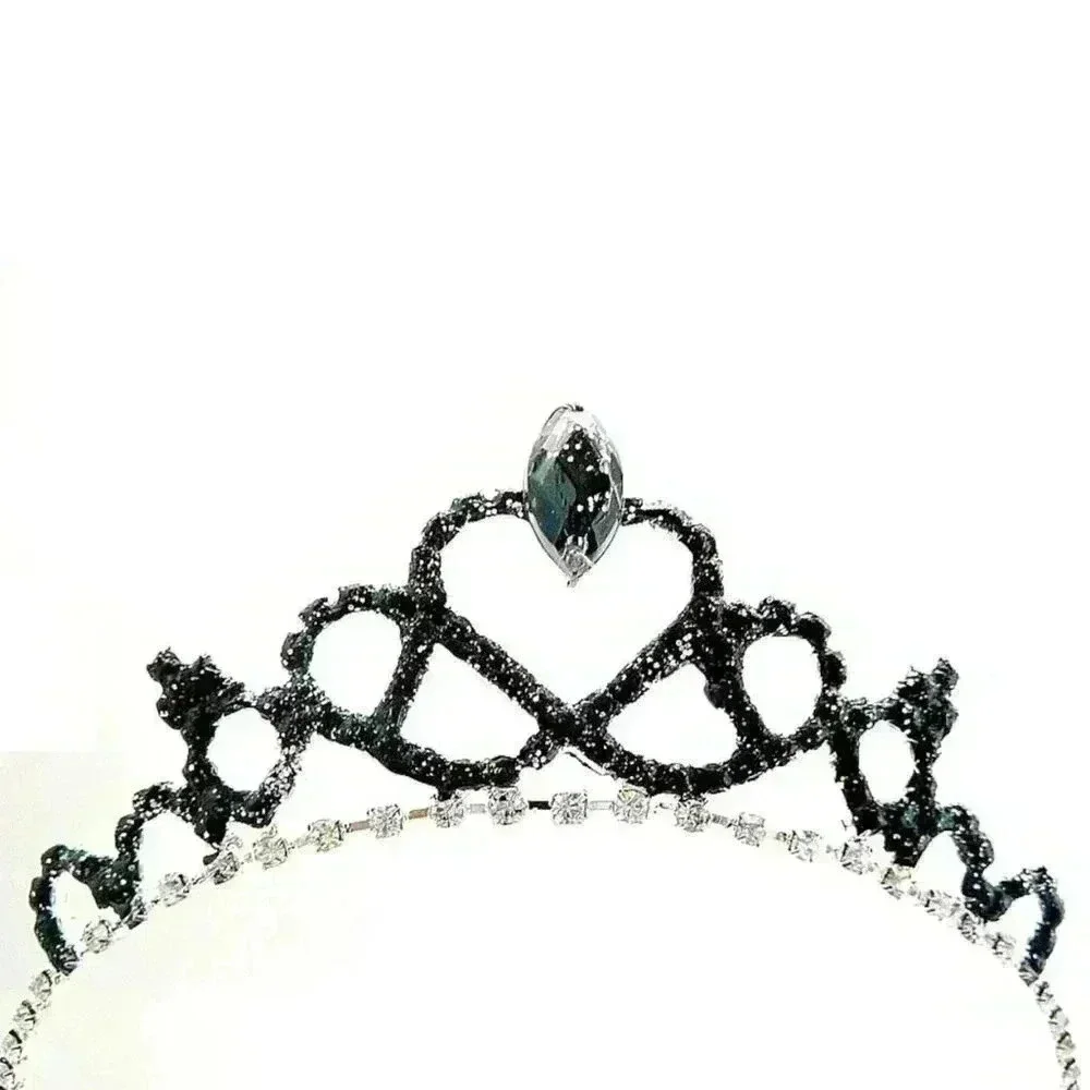 Black Swan Princess Tiara with Rhinestones NWOT